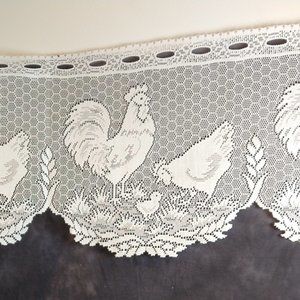 White lace Panel